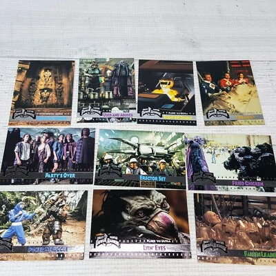 Vintage Mighty Morphin Power Rangers Movie Trading Cards LOT 34pc Fleer 1995 - Image 1 of 4