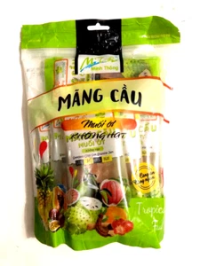 Vietnamese Dried Soursop Fruit Snack - Mang Cau Muoi Ot Say Deo Khong Hat 500g - Picture 1 of 3