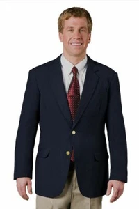 EXECUTIVE APPAREL 1000 HERREN ULTRALUX MARINEBLAU BLAZER GRÖSSE 40 LANG - Bild 1 von 4
