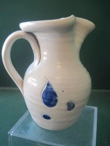 SMALL 8 OZ PENNSYLVAINA POTTERY WATER PITCHER - Picture 1 of 4