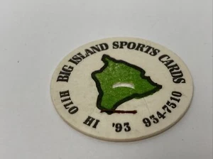 Big Island Sports Cards POG Milkcap Hawaii Vintage Advertising 1993 - Picture 1 of 4