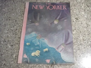 New Yorker Magazine Mar,30 1940 Cover Art by Ilonka Karasz -Cover Only Excellent - Picture 1 of 5