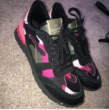 valentino trainers womens pink