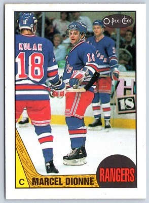 MARCEL DIONNE 1987-88 O-PEE-CHEE 87-88 NO 129 EXMINT+            41580 - Image 1 of 2