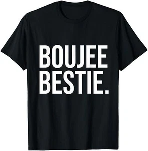 Boujee Bestie beste Freundin passender Junggesellinnenabschied Foto T-Shirt Hoodie - Bild 1 von 12