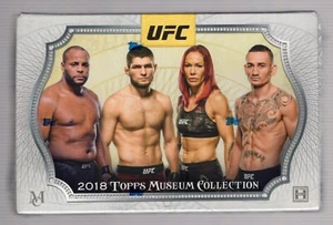 2018 TOPPS MUSEUM COLLECTION UFC FACTORY SEALED HOBBY BOX **2 AUTOS/1 MEM** - Picture 1 of 3
