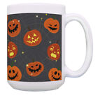 Scary Halloween Cup Pumpkin Face Mug Large 15oz Coffee Mug Tea Cup