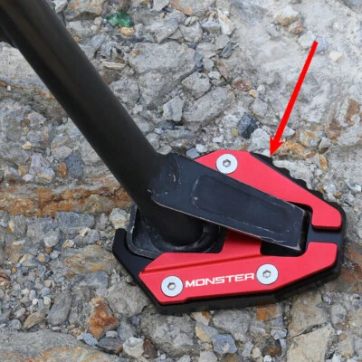 Extensión de pie lateral para moto Ducati Monster 797 821 937 SP Foto 1 de 4