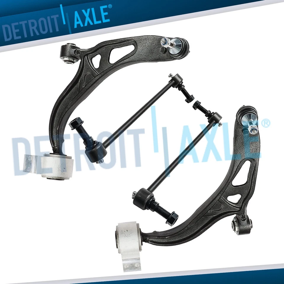 Front Lower Control Arms w/ Ball Joints Sway Bars for 2011 - 2018 Ford Explorer - Изображение 1 из 4