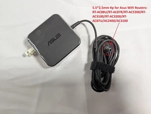 Genuine Asus ADP-45BW B Power Adapter for ASUS Routers AC 3100 5300 AC88U AC87U - Picture 1 of 5