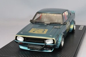 1/18 Ignition Model Nissan LB-WORKS Kenmeri 2Dr Blue Green Metallic IG3216 - Picture 1 of 3