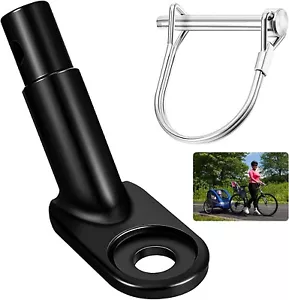 Accoppiatore Rimorchio Bici Bicicletta Attacco Gancio Montaggio Adattatore Connettore Linker - Foto 1 di 7