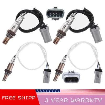 Sensor de oxígeno O2 4 piezas 02 para GMC Sierra 1500 Chevrolet Silverado 1500 2014-2018 Foto 1 de 4