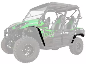 SuperATV Low Profile Fender Flares for Kawasaki Teryx 4 800 (2012+) - Picture 1 of 8