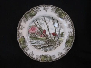 Johnson Brothers Friendly Village Willow by the Brook Salad Plate England - Picture 1 of 2