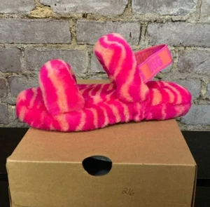 UGG Oh Yeah Kids - PINK/ORANGE Zebra - Bild 1 von 2