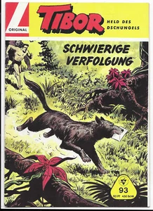 Tibor Held des Dschungels Nr.93 mit Sammelmarke - TOP ORIGINAL LEHNING COMICHEFT - Picture 1 of 3