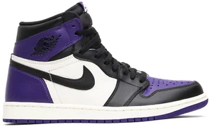 Air Jordan 1 Retro High OG Court Purple 2018 Style # 555088-501 Size 9.5 - Picture 1 of 8