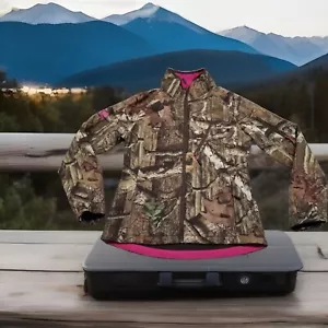 Mossy Oak Womens M (36-40) Break Up Infinity Full Zip Camo Fleece Lined Jacket - Picture 1 of 10