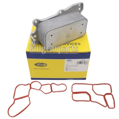 2721880001 Engine Oil Cooler with Gasket for Mercedes C230 GLK350 ML350 R350 Foto 1 de 4