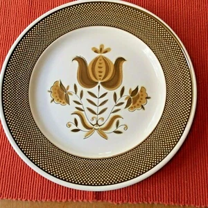 LOTE DE 5 platos de cena Sears Dunmore Ironstone vintage Japón - Imagen 1 de 2