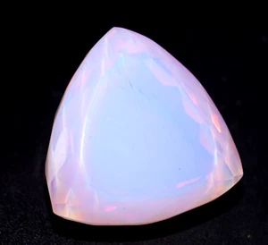 63,15 Ct Opale Rosa Naturale Trilione Welo Certificato Australiano Gemma Non Trattata - Foto 1 di 13