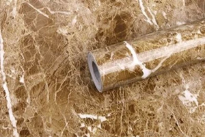 Brown Marble Commercial Grade Contact Paper Removable 23.50" x 16 ft - Picture 1 of 5