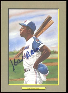 Hank Aaron Perez-Steele Autographed Great Moments JSA COA Auto Signed - Picture 1 of 3