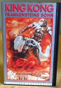 Taurus Video - KING KONG, FRANKENSTEINS SOHN - VHS - ungeprüft !! - Bild 1 von 8