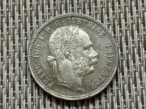 Gulden 1892 Franz Josef  -  Silber W/24/1163 - Bild 1 von 2