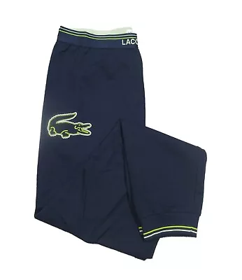 Lacoste Loungewear Men's Navy Logo Waistband Lounge Pants - Image 1 of 4
