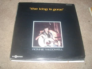 Ronnie McDowell The King Is Gone Scorpion LP  1977 Elvis - Picture 1 of 2