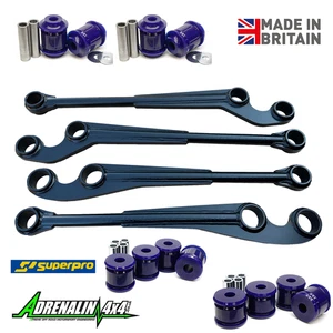 Land Rover Discovery 2 Front Rear 3 degree Castor Corrected Radius Arms + Bushes - Picture 1 of 3