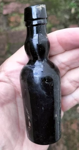 Miniature Sample Whisky Bottle Boulder Goldfields Western Australia circa 1890 - Picture 1 of 5
