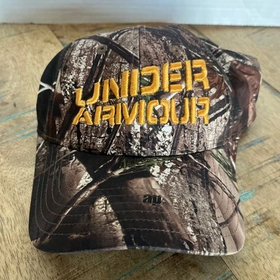 Gorra de béisbol Under Armour camuflada ajustada marrón ajustada talla M/L para adulto Foto 1 de 4