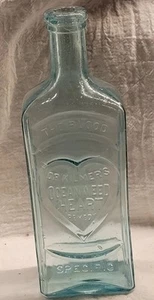 RARO Dr Kilmer Ocean Weed Remedio Corazón Botella Medicinal con Corazón en Relieve Bonito - Imagen 1 de 15