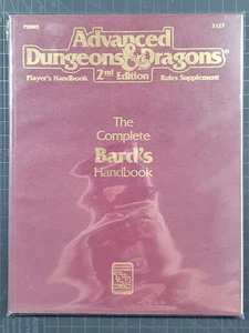 Advanced Dungeons & Dragons 2nd Edition The Complete Bard's Handbook SC 2127 - Picture 1 of 9