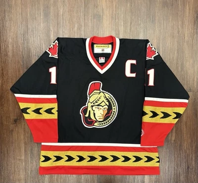 Vtg Koho Daniel Alfredsson #11 Ottawa Senators Alternate Hockey Jersey - Sz XXL - Image 1 of 4