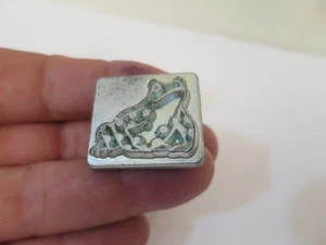 Vintage Crafttool Co. Leather Stamp - Discontinued - FROG Seated Bullfrog 8223 - Picture 1 of 11