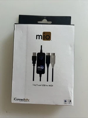 iConnectivity Mio 1-in 1-out USB to MIDI Interface for Mac and PC - Image 1 of 4