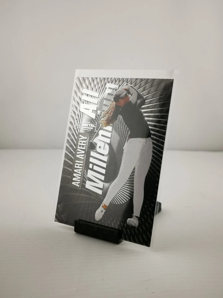 2023 Skybox Metal Universe All-Millennium #141 Amari Avery USC Trojans LPGA - Image 1 of 3