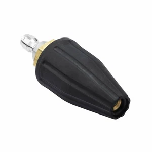 High Pressure Power Washer Jet Wash 1/4 Quick Release Rotating Turbo Nozzle Tip - Picture 1 of 9