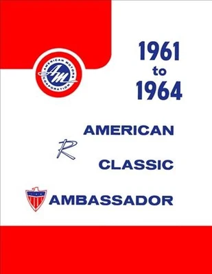 Rambler Servizio Specifiche Manuale 1961 1962 1963 1964 AMC Specifiche Libro - Immagine 1 di 4