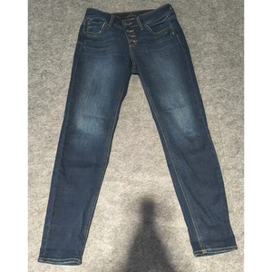 Silver Jeans Suki Skinny Dark Wash Blau Denim Jeans Damen Gr. 29x29 mit Fehler - Bild 1 von 10