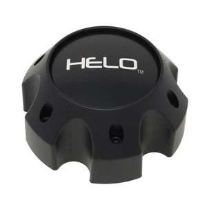 1079L145HE1SB / Helo Satin Black Bolt-On Center Cap - Picture 1 of 3