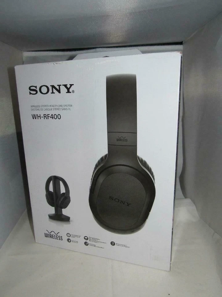Sony WH-RF400 RF400 Wireless Home Theater Headphones - USED IN BOX - Image 1 of 1
