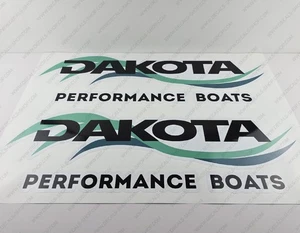 DAKOTA PERFORMANCE BOATS DECALS STICKERS 2 x 33" LONG - Picture 1 of 5