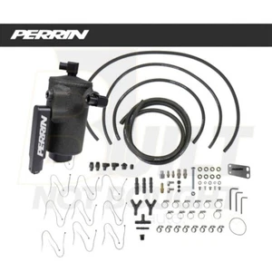 Perrin Black Air Oil Separator AOS fits 2022-2025 Subaru WRX FA24 - Foto 1 di 11