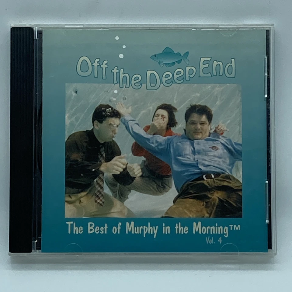 Murphy in the Morning "Off the Deep End" Vol 4 CD OOP 107.5 FM WKZL Radio Comedy - Image 1 of 4