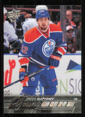 2015-16 Upper Deck #237 Anton Slepyshev Young Guns RC - Image 1 of 2